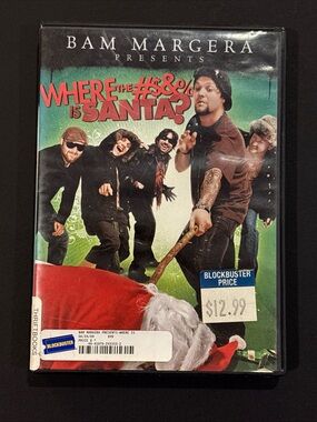 Bam Margera Presents "Where the #$&% Is Santa?" DVD - Green/Red Cover